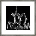 Above The Flames Framed Print