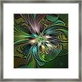 Abstract And Colorful Framed Print