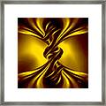 Abstract Art - The Knot By Rgiada Framed Print
