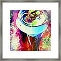 Abstract Beer Can Framed Print