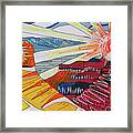 Abstract Canyon Framed Print