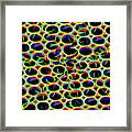 Abstract Circles Framed Print