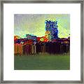 Abstract City  Painting #1 Framed Print