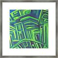 Abstract Cityscape Series Iii Framed Print