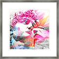 The  .  David  .  Abstract 9 Michelangelo Framed Print