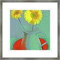Abstract Floral Art 300 Framed Print