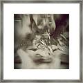 Abstract Glass Framed Print
