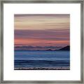 Abstract Layers In Pastel Framed Print