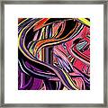 Abstract Line C6 Framed Print