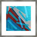 Abstract - Mountains Framed Print