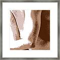 Abstract Nude Framed Print