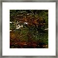 Abstract Of St Croix River Framed Print