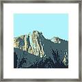 Abstract Of Valley Wall Framed Print