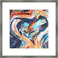 Abstract Of Womb Framed Print