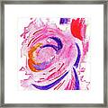 Abstract Pink Framed Print