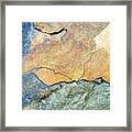Abstract Rock Framed Print