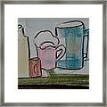 Abstract Still Life Framed Print