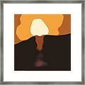 Abstract Sunset 38 Framed Print