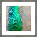Meander - Abstract Tiles No15.825 Framed Print