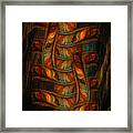 Abstract Totem Framed Print