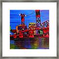 Abstract World Of Portland #6 Framed Print