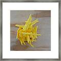 Abstract Yellow No. One Framed Print