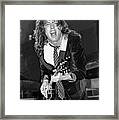 Ac Dc - Angus Young Framed Print