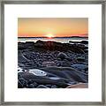 Acadian Sunrise Framed Print