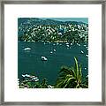 Acapulco Bay - Panoramic Framed Print