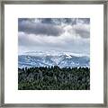 Adirondack High Peaks During Winter - New York Framed Print