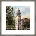 Administration Building At Texas Tech University Framed Print