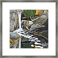 Adobe Falls The Painting Framed Print