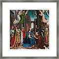 Adoration Of The Magi Framed Print