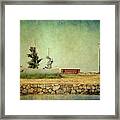 Aegean Sea Composition Framed Print