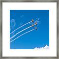Aerobatics Framed Print