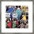 African Dolls Framed Print