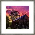 After A Summer Storm Framed Print