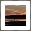 After Sunset Framed Print