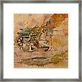 After The Charge Framed Print