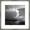 After The Storm B W Framed Print
