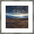 After The Storm - Cool Tone Framed Print