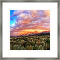 After The Storm Panorama Framed Print