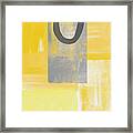 Afternoon Sun And Shade Framed Print