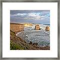 Afternoon Sun On Gog And Magog Framed Print