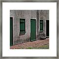 Aiken Doors Framed Print