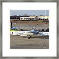 Air Baltic Bombardier Dash 8 Q400 Framed Print