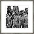 Air Force Memorial - Honor Guard Sculpture Framed Print