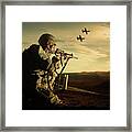 Air Support Framed Print