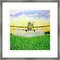 Air Tractor Crop Duster Framed Print