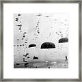 Airborne Mission During Ww2 Framed Print